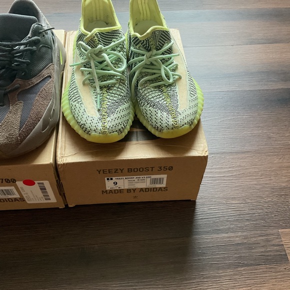 Yeezy lot 5 pairs 4 pairs og all sizes 9-10.5 - Picture 1 of 5